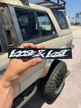 Load image into Gallery viewer, Long Lightening logo- sticker