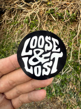 Load image into Gallery viewer, Loose & Lost round logo sticker