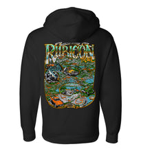 Load image into Gallery viewer, PRE-ORDER!!! Rubicon map hoodie - Black