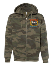 Load image into Gallery viewer, More beer midweight hoodie - Zipper Camo