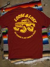 Load image into Gallery viewer, Hiking in trucks NAVY RED