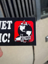 Load image into Gallery viewer, Fuck the planet drive electric - STICKER