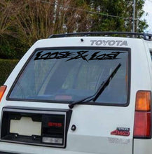 Load image into Gallery viewer, Lightning logo windsheild banner sticker