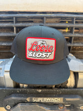 Load image into Gallery viewer, Crawl the Rockies trucker black
