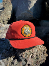 Load image into Gallery viewer, Suzuki, life’s too short burnt coral black rope hat

