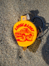 Load image into Gallery viewer, Hiking in trucks keychain

