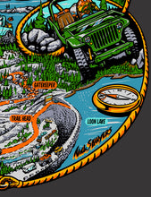 Load image into Gallery viewer, PRE-ORDER!!! Rubicon map shirt - Flat fender GREEN
