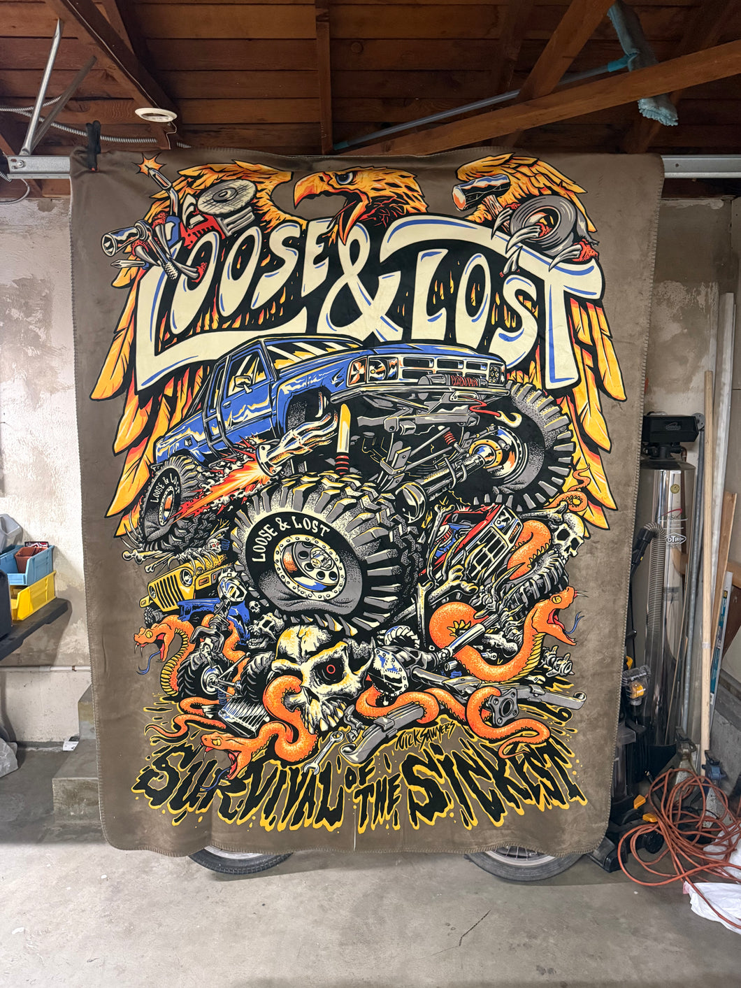 Survival of the sickest SHERPA BLANKET