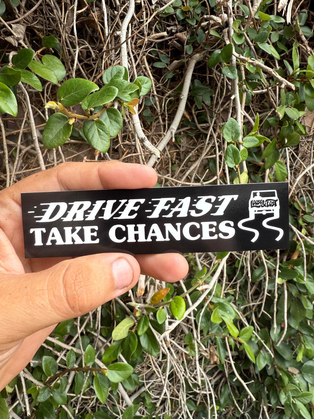 Drive FAST sticker