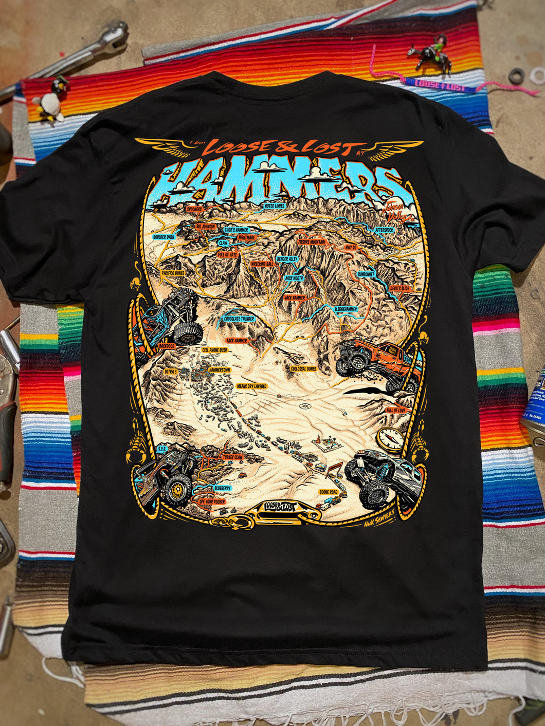 PRE-ORDER!!! Hammers map BLACK