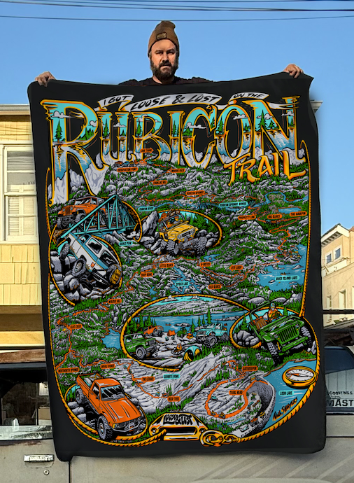 PRE-ORDER!!! Rubicon Map BLANKET