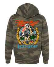 Load image into Gallery viewer, More beer midweight hoodie - Zipper Camo
