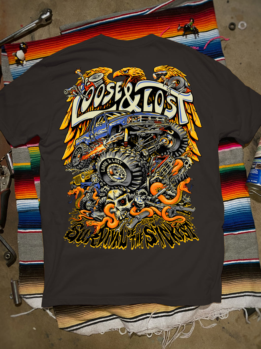 PRE-ORDER!!! Survival of the sickest - BROWN