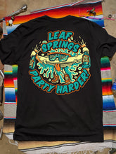 Load image into Gallery viewer, PRE-ORDER!!! Leaf springs shirt totally teal - Black

