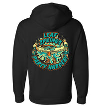 Load image into Gallery viewer, PRE-ORDER!! Leaf springs totally teal hoodie - Black
