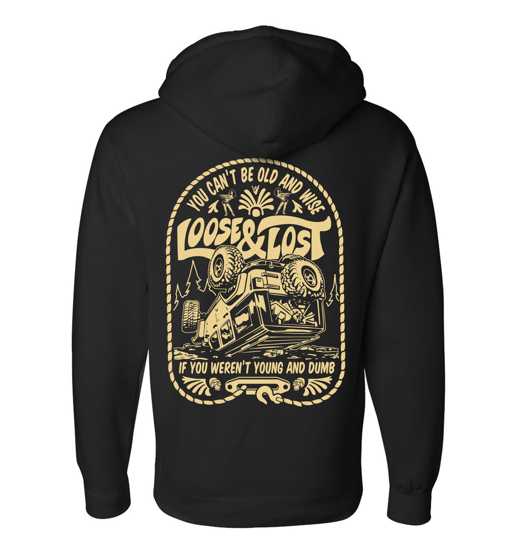 PRE-ORDER!!! Young & Dumb Jeep hoodie - Black
