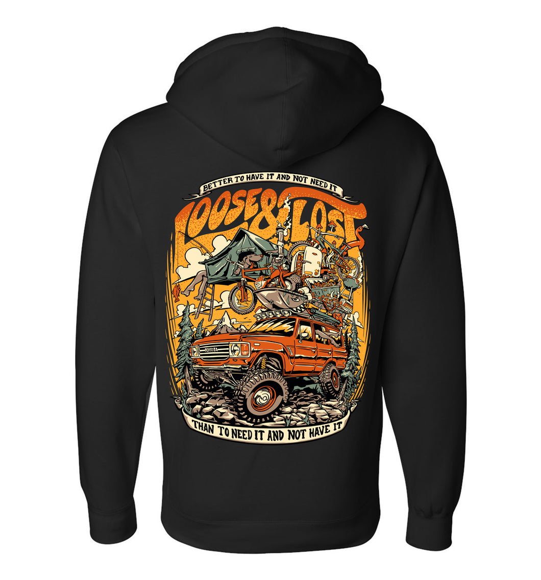 Landcruiser hoodie - Black (X-MAS PRE-ORDER!!!)