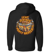 Load image into Gallery viewer, PRE-ORDER!!! Leaf springs ZIPPER hoodie - Black

