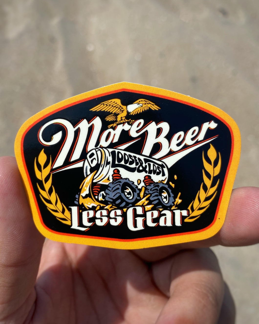 More Beer sticker