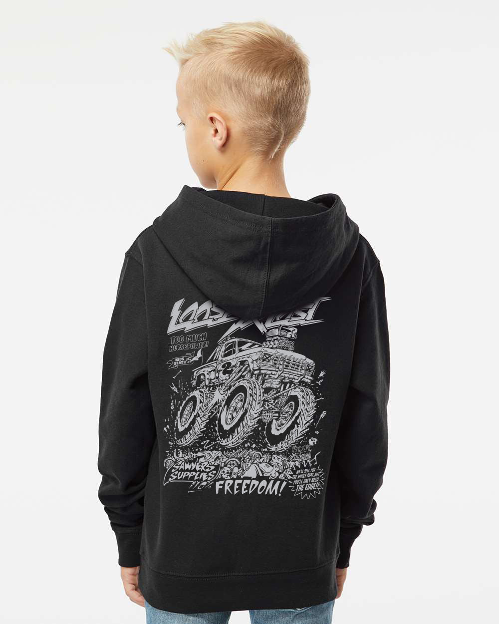 Monster FORD- YOUTH SIZE hoodie black PRE-ORDER!!!