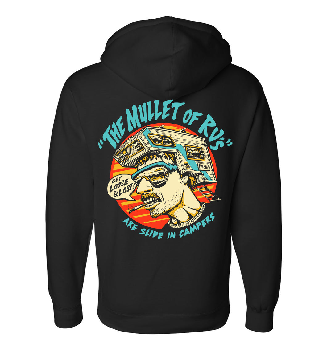PRE-ORDER!!! Mullet of RV's sexhat edition hoodie - black