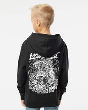 Load image into Gallery viewer, PRE-ORDER!!! Skull Crusher YOUTH SIZE hoodie - Black
