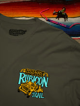 Load image into Gallery viewer, PRE-ORDER!!! Rubicon map shirt - Flat fender GREEN
