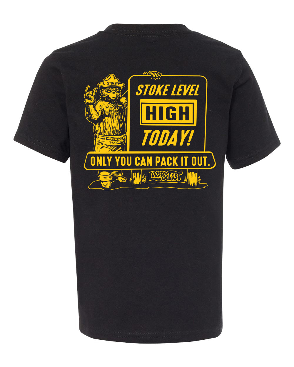 PRE-ORDER!!! Stoke is high- YOUTH SIZE black