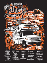 Load image into Gallery viewer, PRE-ORDER!!! Where&#39;s the camper BLACK
