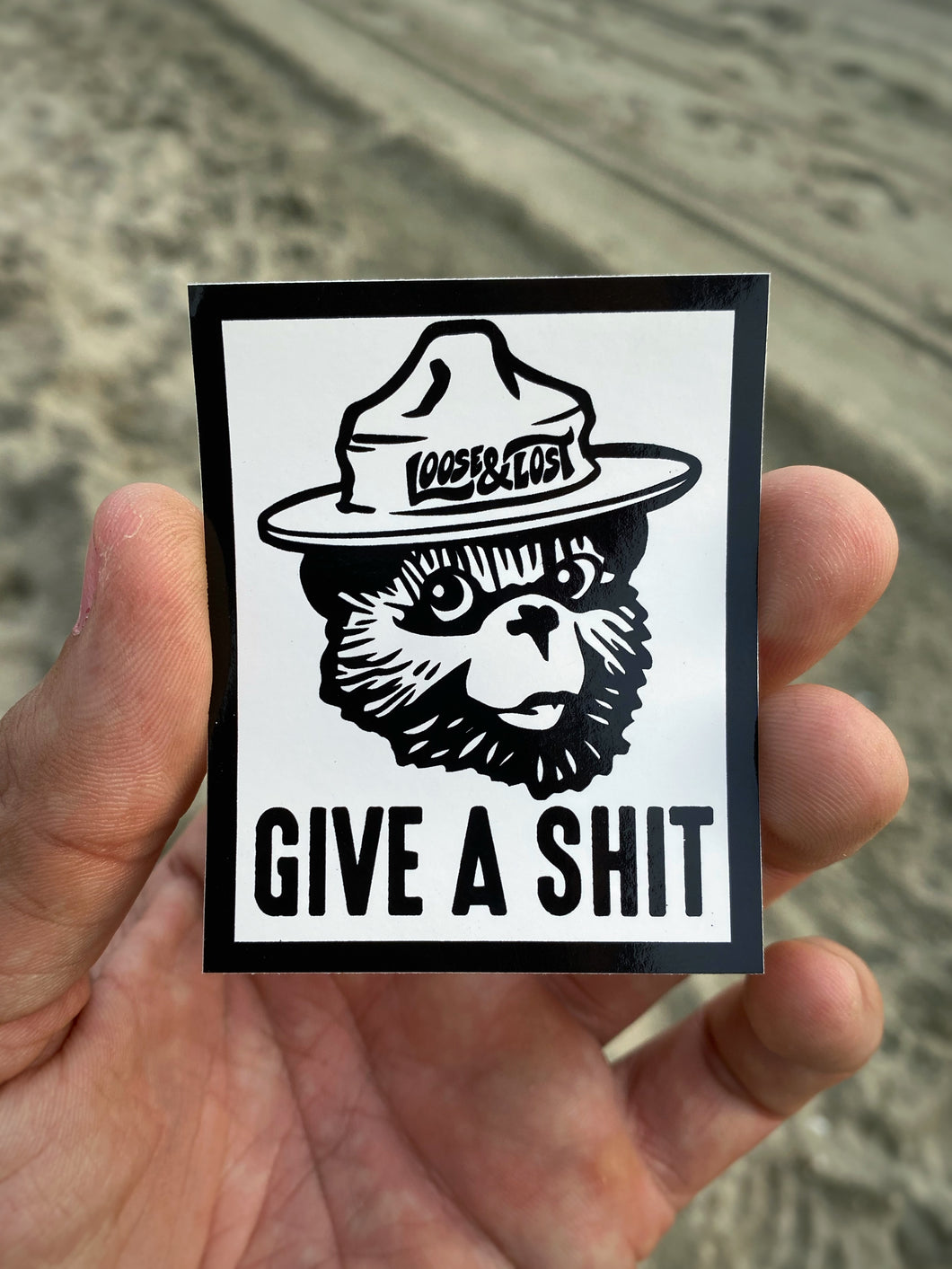 Give A Sh*t sticker