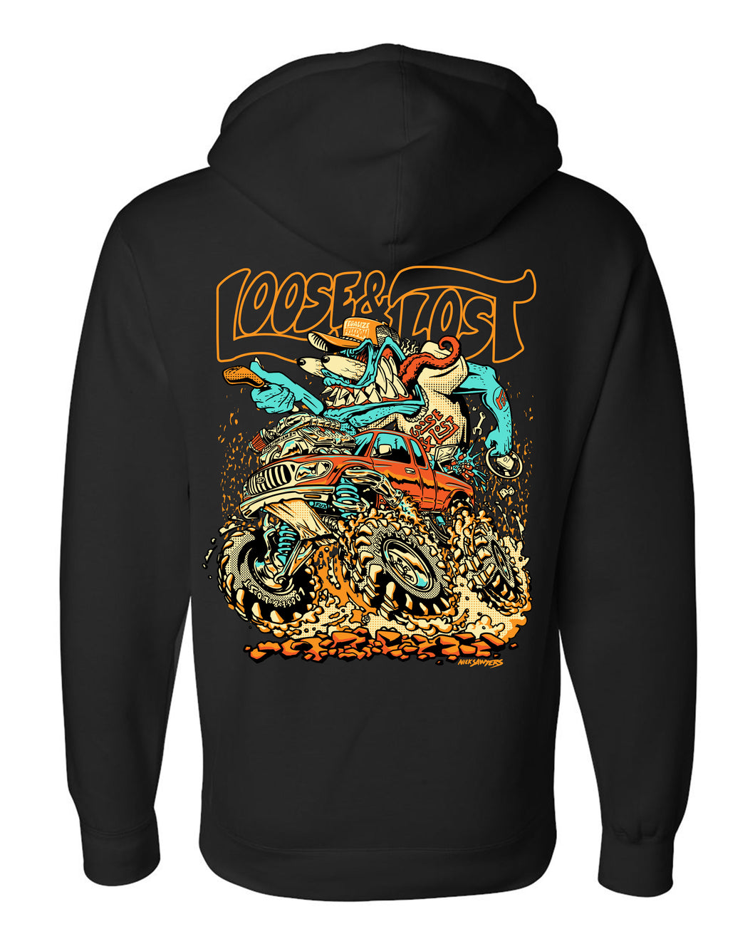 Tacoma Fink hoodie black